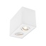 Nova Luce RENDE surface-mounted spot 2L - white - GU10