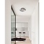 Sens - ceiling lamp bathroom - Ø 25 x 11 cm - IP44 - gray and black