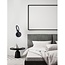 Jaco - wandlamp met schakelaar - 10 x 3 x 44 cm - 3W LED incl. - zwart
