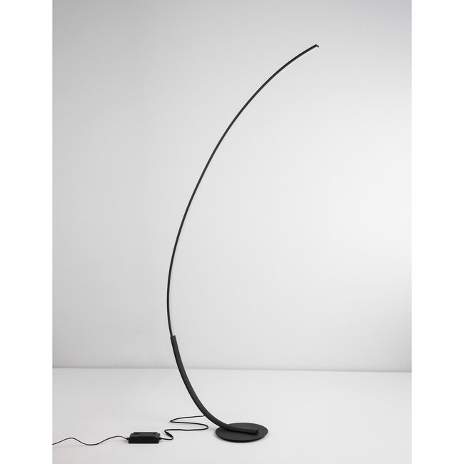 Premium - lampadaire - 30W dimmable LED inclus - noir