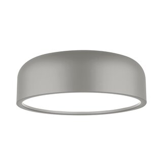 Nova Luce Ceiling lamp Perleto gray Ø 48 x 15 cm