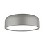 Nova Luce Plafondlamp Perleto grijs Ø 48 x 15 cm