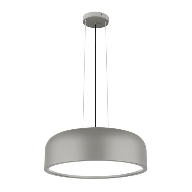 Hanging lamp Perleto gray Ø 48 x 133 cm