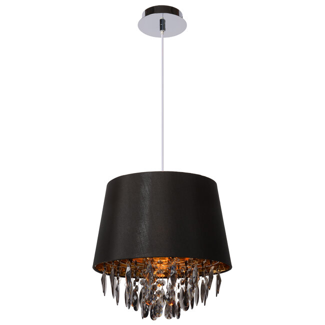 DOLTI - Pendant lamp - Ø 30,5 cm - 1xE27 - Black - 78368/30/30