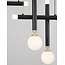 LED hanging lamp Cayo black 51 x 20 x 120 cm