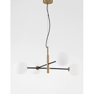 Nova Luce Hanging lamp Vitra gold 103 x 85 x 130 cm