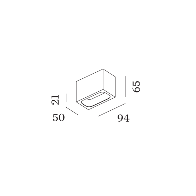 LED ceiling spotlight PIRRO OPAL 2.0