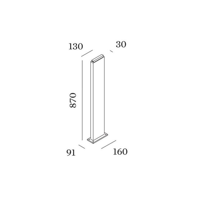 Accessories BASE with mounting plate