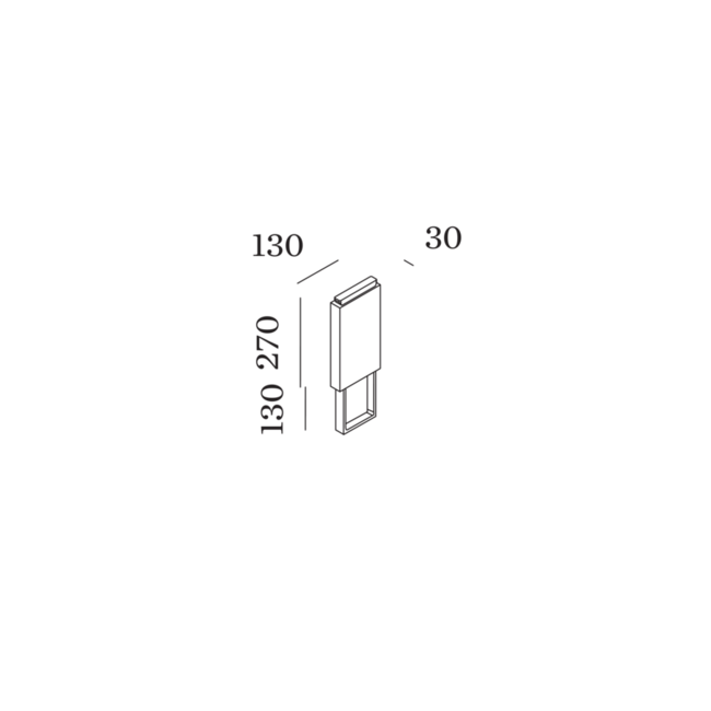 Accessories Base with base plate for concrete