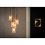 CORALIE - Hanging lamp - Ø 30 cm - 5xE27 - Matt Gold / Brass - 45498/05/60