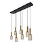 CORALIE - Hanging lamp - 7xE27 - Matt Gold / Brass - 45498/07/02