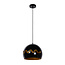 CORENTIN - Hanging lamp Children's room - Ø 28 cm - 1xE27 - IP21 - Black - 30484/28/30