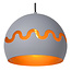 CORENTIN - Lampe à suspension Chambre d'enfant - Ø 28 cm - 1xE27 - IP21 - Gris - 30484/28/36