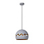 CORENTIN - Hanglamp Kinderkamer - Ø 28 cm - 1xE27 - IP21 - Grijs - 30484/28/36