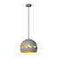 CORENTIN - Hanglamp Kinderkamer - Ø 28 cm - 1xE27 - IP21 - Grijs - 30484/28/36