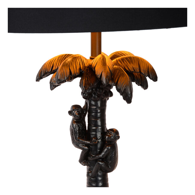 EXTRAVAGANZA COCONUT - Lampe à poser - Ø 30,5 cm - 1xE27 - Noir - 10505/81/30