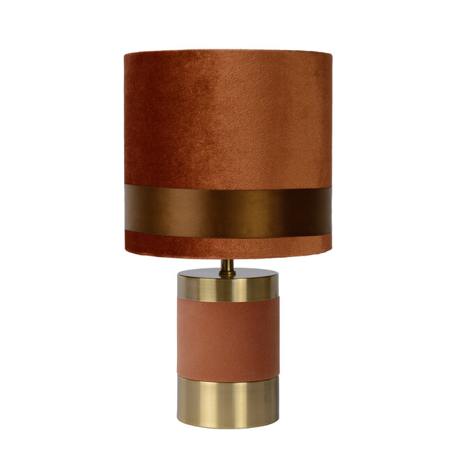 EXTRAVAGANZA FRIZZLE - Lampe à poser - Ø 18 cm - 1xE14 - Marron - 10500/81/43