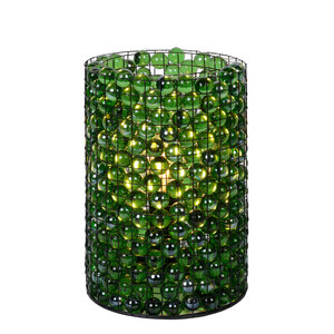 Lucide EXTRAVAGANZA MARBELOUS - Table lamp - Ø 15 cm - 1xE14 - Green - 78597/01/33