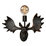 EXTRAVAGANZA MOOSE - Wall lamp - 1xE27 - Black - 47209/01/30