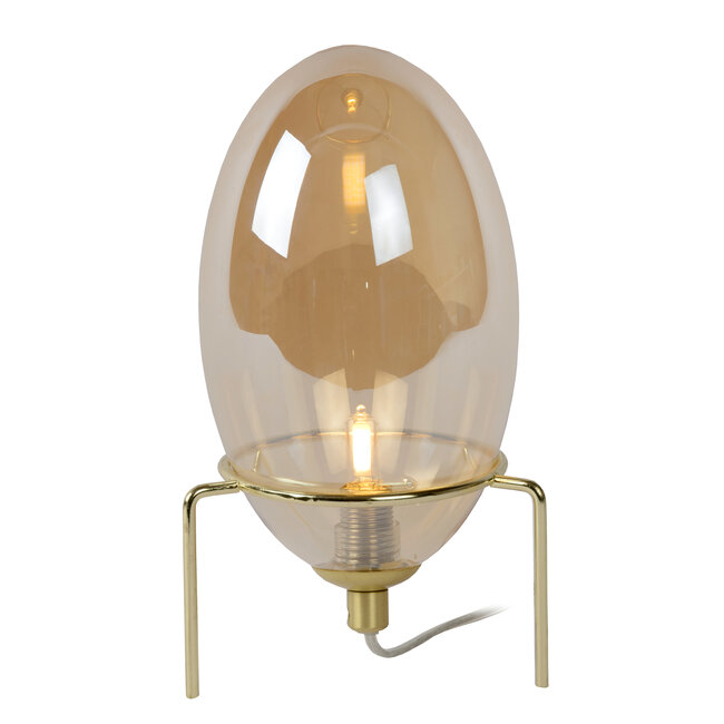 EXTRAVAGANZA BELLISTER - Lampe à poser - Ø 13 cm - 1xG9 - Ambre - 03527/01/62
