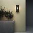 Wall lamp IP44 Messina 200 Black textured