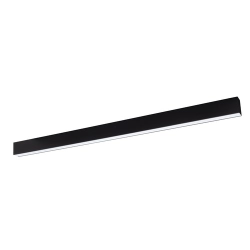 Nova Luce Gent - LED lichtlijn - 120 x 3,8 x 7 cm - 40W - zwart