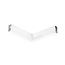 Nova Luce DIDO - Ligne lumineuse LED - connecteur en L - 20W - blanc