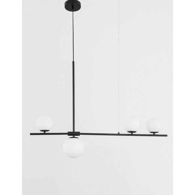 Hanglamp Impero  - 100 x 15 x 120 cm - zwart
