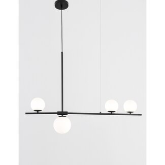 Nova Luce Hanging lamp Impero - 100 x 15 x 120 cm - black