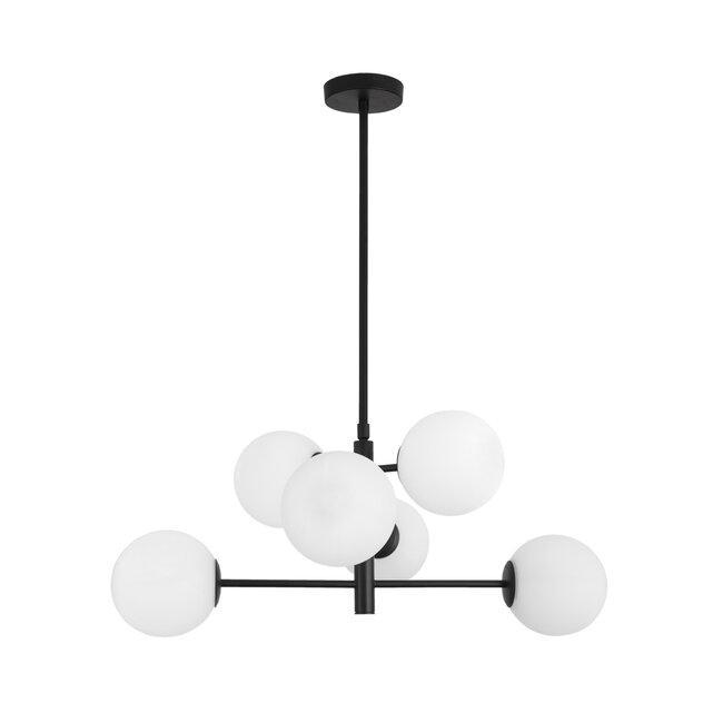 Hanging lamp Impero - Ø 70 x 120 cm - black