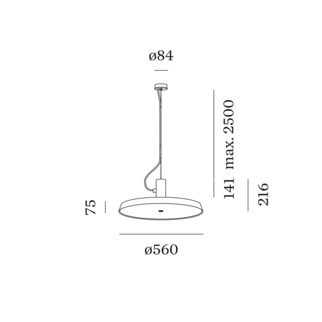 ROOMOR Office Cable Suspended 1.0