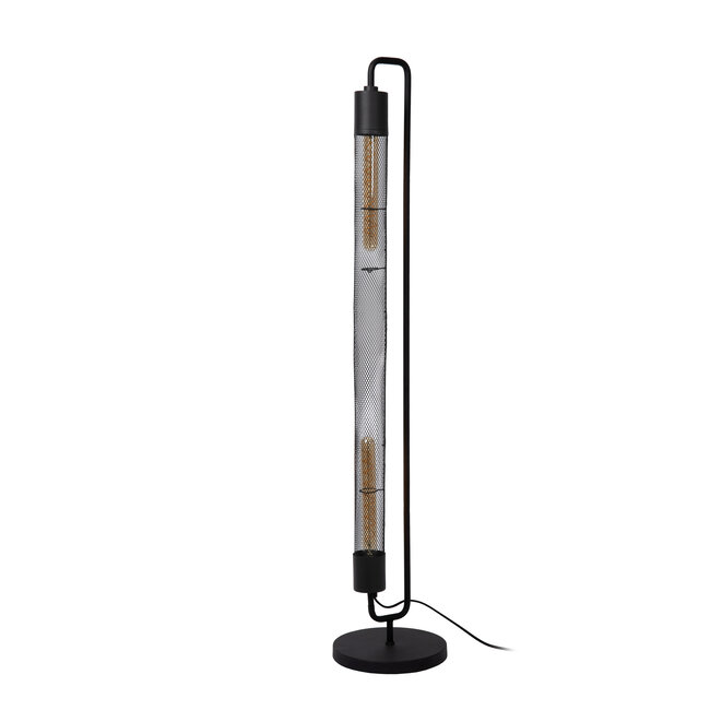 CALIXT - Floor lamp - 2xE27 - Black - 05733/02/30