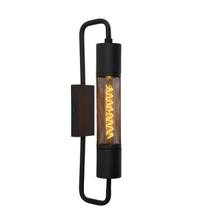 Lucide CALIXT - Wall lamp - 1xE27 - Black - 05233/01/30