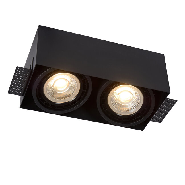 TRIMLESS - Recessed spot - 2xGU10 - Black - 09931/02/30