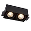 TRIMLESS - Recessed spot - 2xGU10 - Black - 09931/02/30