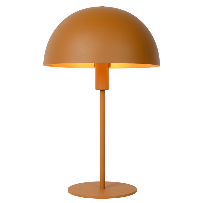 SIEMON - Lampe à poser - Ø 25 cm - 1xE14 - Jaune ocre - 45596/01/44