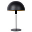 SIEMON - Lampe à poser - Ø 25 cm - 1xE14 - Noir - 45596/01/30