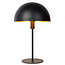 SIEMON - Lampe à poser - Ø 25 cm - 1xE14 - Noir - 45596/01/30