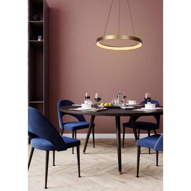 VIDAL - Hanging lamp - Ø 58 cm - LED Dim. - 1x50W 2700K - Matt Gold / Brass - 46403/48/02