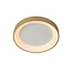 Lucide VIDAL - Ceiling light - Ø 28 cm - LED Dim. - 1x21W 2700K - Matt Gold / Brass - 46103/20/02