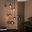 Hanging lamp 5L bubble shaded stepped