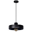 OPHELIA - Hanging lamp - Ø 35 cm - 1xE27 - Black - 20419/35/30