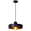 Lucide OPHELIA - Hanglamp - Ø 35 cm - 1xE27 - Zwart - 20419/35/30