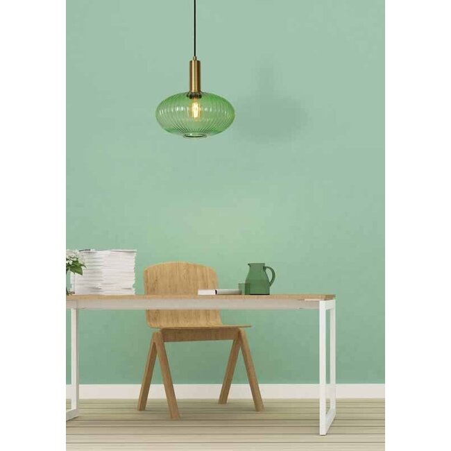 MALOTO - Suspension - Ø 30 cm - 1xE27 - Vert - 45386/30/33