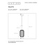 MALOTO - Lampe à suspension - Ø 20 cm - 1xE27 - Vert - 45386/20/33