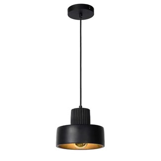 Lucide OPHELIA - Hanglamp - Ø 20 cm - 1xE27 - Zwart - 20419/20/30