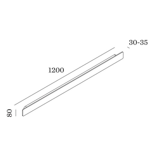 LED Wandlamp Miles Wall Surface 12.0 Carre