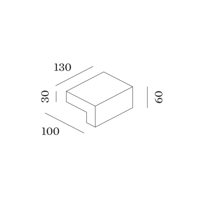 Applique murale LED Palos Outdoor Wall Surface 1.0