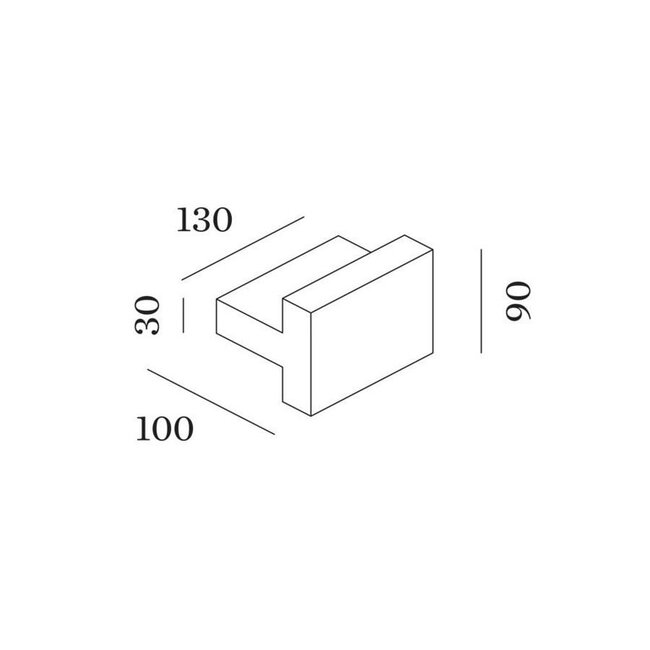LED Wall Lamp Palos Outdoor Wall Surface 2.0