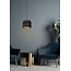 EXTRAVAGANZA TOGO - Hanging lamp - Ø 25 cm - 1xE27 - Gray - 10407/25/36